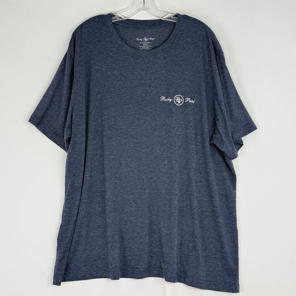 Rocky Patel 'Home Grown Heroes' T shirt 2XL Gray Short Sleeve - Picture 2 of 15